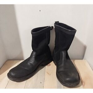UGG Hartsville Leather Shearling Boots Mens 9 Suede 5626 Winter Outdoors Warm